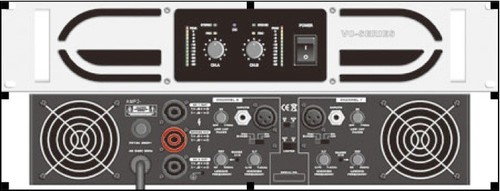 Deton 2400 power - vc-2400, amplifier