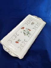 Ancien plat à gâteau cake Ceranord St Amand rectangulaire