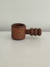 Vintage Casse Noix Bois Ancien Fait Main Wooden Nuts Cracker Handmade Rare