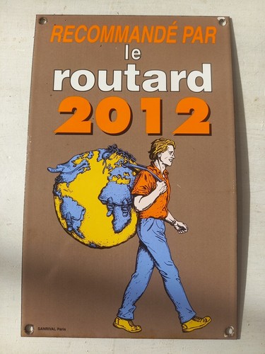 Guide routard 2012 plaque - guide,
