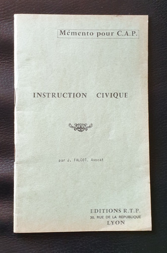 Memento pour p instruction - memento, c.a.p.instruction