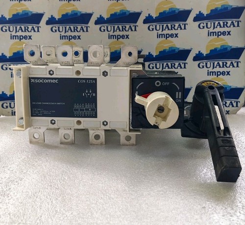 125a socomec cos - 125amp, 4pole