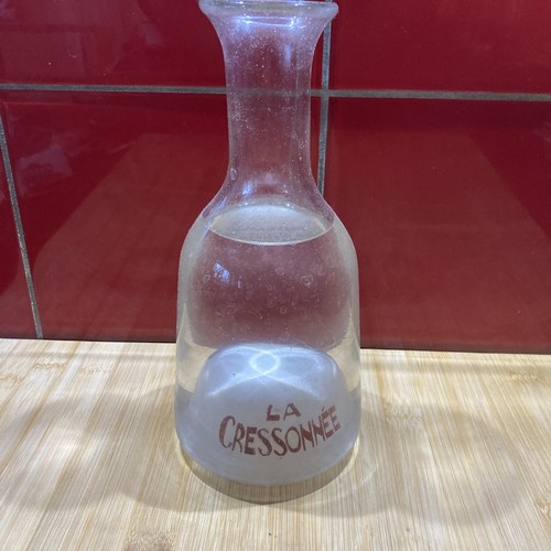 Cressonnee ancienne carafe - la,