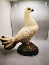  STATUE ANCIENNE. PIGEON SUR