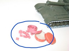 SOLIDO boite d' amorces en rouleau ou pastilles pour char M41 ou canon militaire