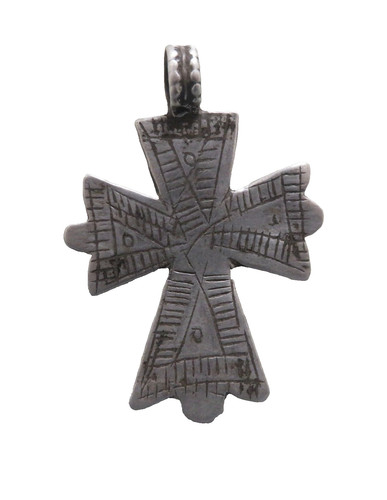 Croix copte argent - croix, ethiopie