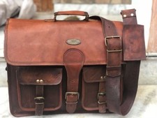 Homme Véritable Cuir Vintage