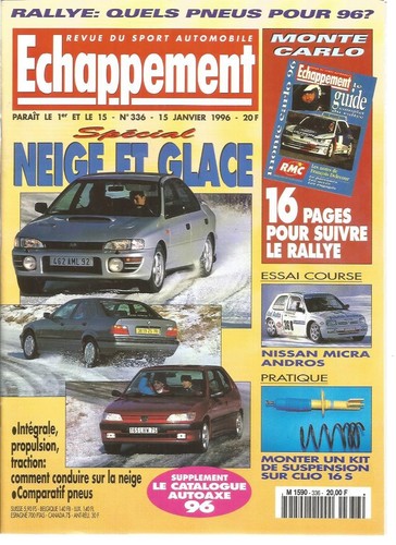 Echappement 336 special - echappement, n°336