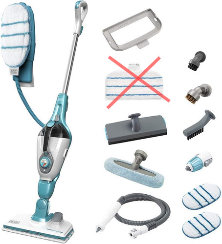 Balai vapeur black - balai, black+decker