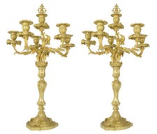 CHANDELIER Kaminuhr Empire