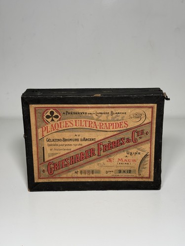 Boîte plaques photo