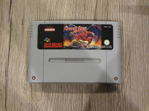 Demon crest super - super, nintendo