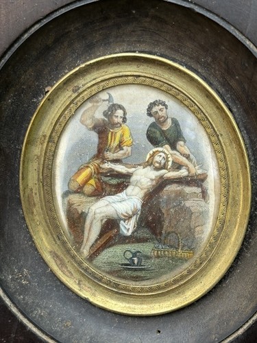 Gravure colorée dans son - colorée,