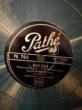 disques 78 tours  de  Alibert