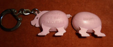Porte-clés Figurine COCHON joli BERTY Manger de la Charcuterie - Boite à secrets