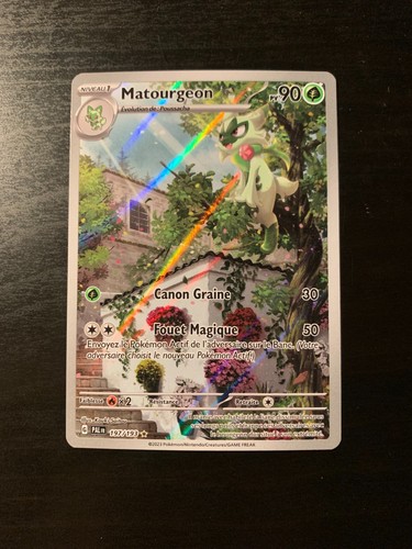 Carte pokémon matourgeon - pokémon,
