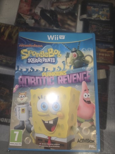 Bob éponge nintendo wii - bob, l'éponge
