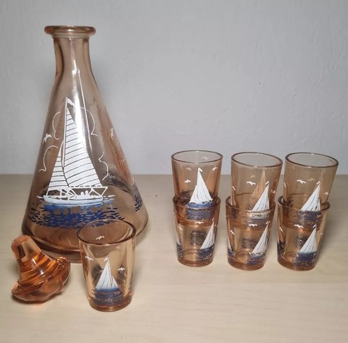 Service liqueur verre - a,