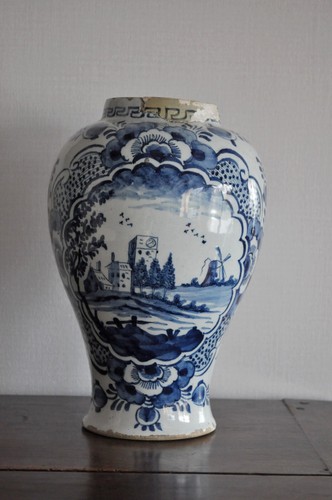 Vase faïence delft - vase, de