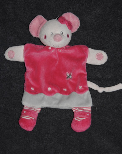 Doudou plat souris mimi - 🍀doudou,