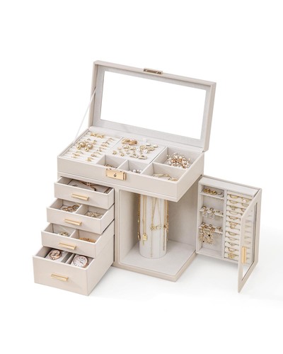 Layer jewelry box with 360 - 5, 360°