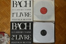 6 disques vinyle J.S.BACH Le