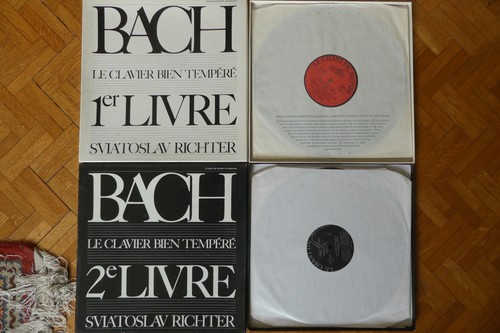 Disques vinyle bach le - j.s.,