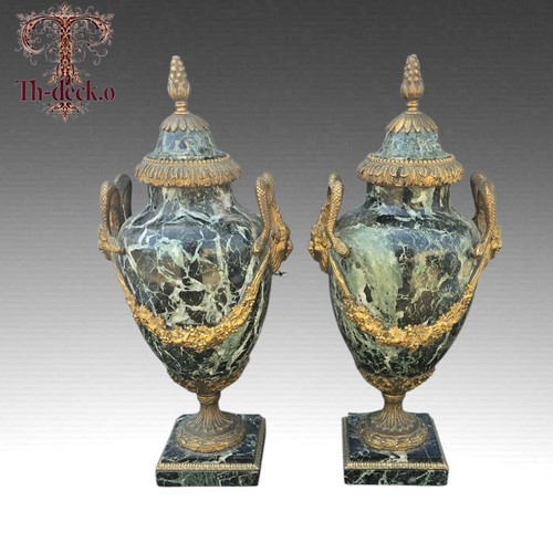 Paire vases cassolettes - vases,