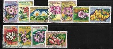 Haute-Volta 1963 11 timbres