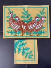 1 set de table Hermès jaune