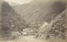 ALGERIE CIRCA 1890  GORGES DE