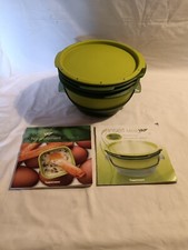 MICRO VAP TUPPERWARE + INSERT  - 8 RAMEQUINS  CUIT VAPEUR MICRO ONDES