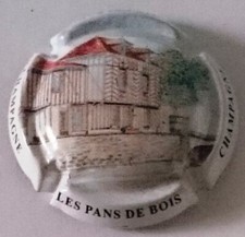 Capsule de champagne Cote des Bar N°14 (Les pans de bois)