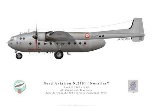 Print nord 2501 - nord, "noratlas"