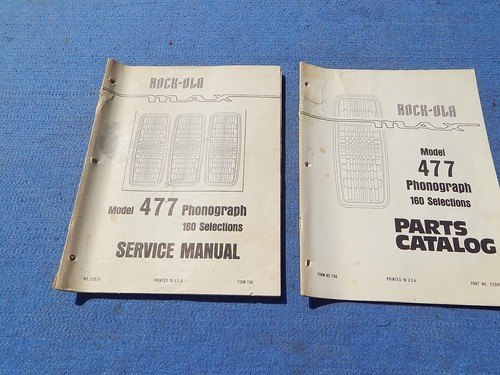 Rock ola 477 service - rock-ola, manual