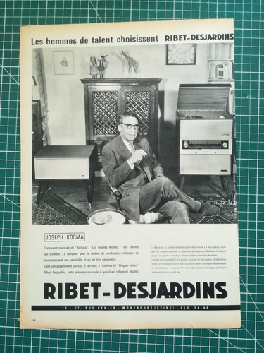 383 publicité ancienne 1960 - publicité,