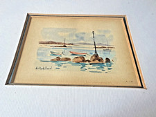Aquarelle A. Robillard 1931