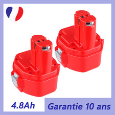 2x batterie Ni-MH pour Makita 14.4V 4800mAh PA14 1420 1422 1433 1434 1435F