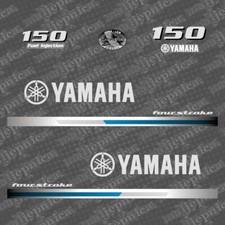 Kit autocollants remplacement Yamaha 150ch / 150 4T (2013) – moteur hors-bord