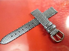 BRACELET DE MONTRE 17 mm NOIR