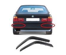 Jeu de garnitures de pare choc pour BMW Série 5 E34 Jeu de moulures arrière...