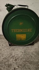 BIDON ANCIEN BP THERMIXINE VERT MÉTAL VINTAGE GARAGE INDUSTRIEL