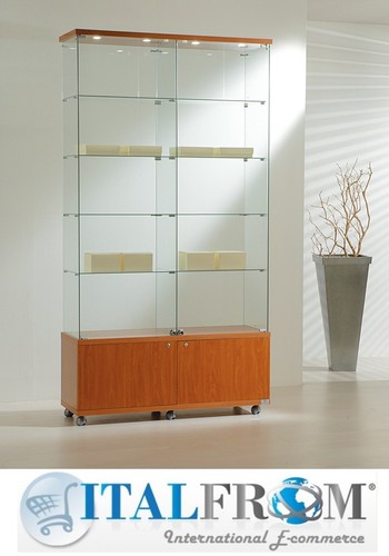 Vitrine verre avec - vitrine, des
