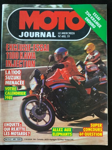 Moto journal 495 essai - moto,
