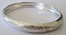 bracelet rigide jonc couleur