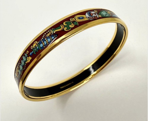 Hermes flacons printed enamel - flacons,