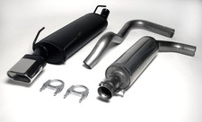 TA Technix Sportauspuffanlage 1x70x140mm Ovale Roulé pour Saab 9-3 Viggen