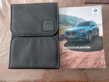 Manuel Notice Utilisation BMW X1 Type F48 2020 Pochette Tissu ??