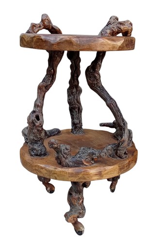 Ancienne table appoint - table,