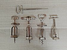 beau lot 4 tire bouchon hélice décapsuleur BHV  Cyclope + ouvre boite sardines